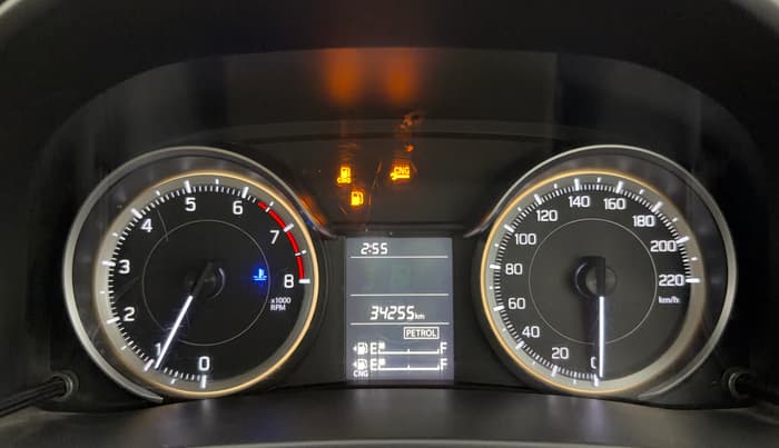 2020 Maruti Ertiga VXI CNG, CNG, Manual, 34,225 km, Odometer Image