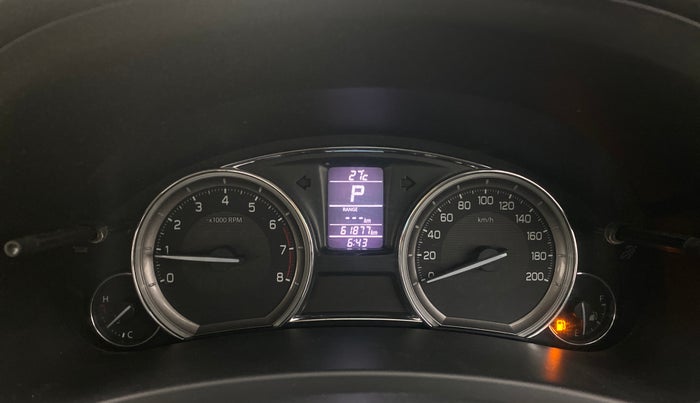 2017 Maruti Ciaz ALPHA  AT 1.4  PETROL, Petrol, Automatic, 61,832 km, Odometer Image