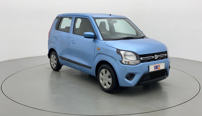 2019 Maruti New Wagon-R VXI 1.0, Petrol, Manual, 7,334 km, Right Front Diagonal