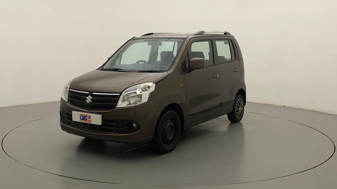2012 Maruti Wagon R 1.0 VXI, Petrol, Manual, 92,651 km, Left Front Diagonal