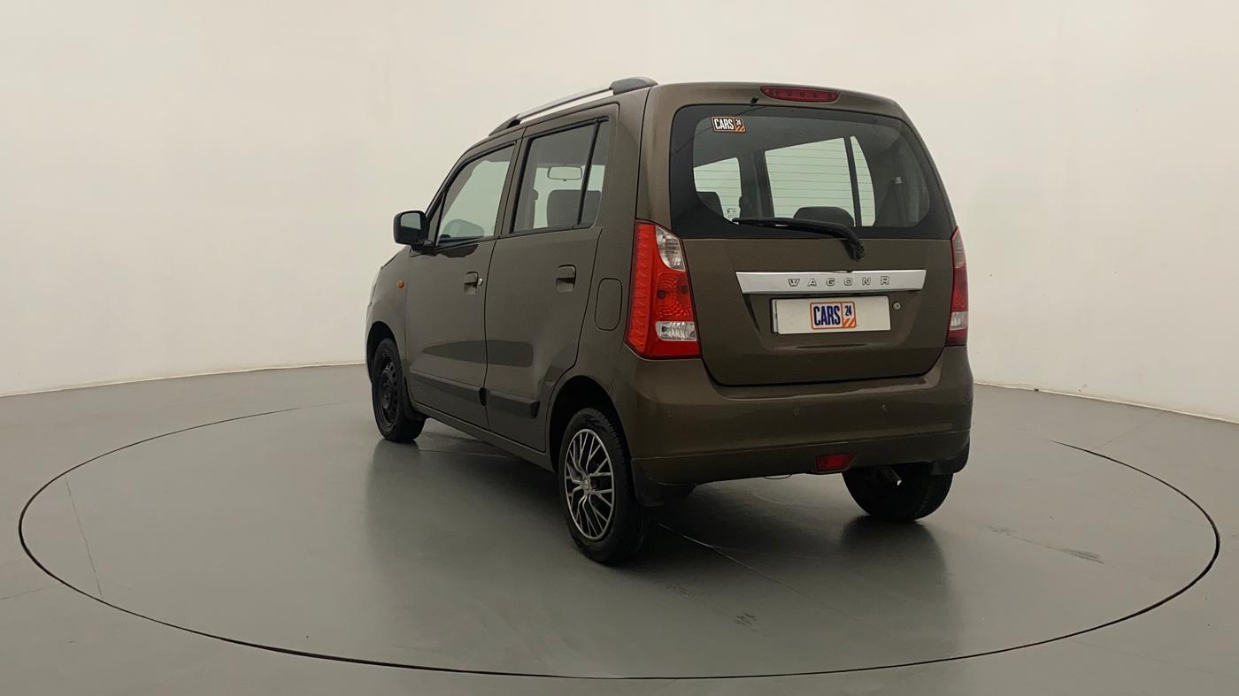 2012 Maruti Wagon R 1.0 VXI, Petrol, Manual, 92,651 km, Left Back Diagonal