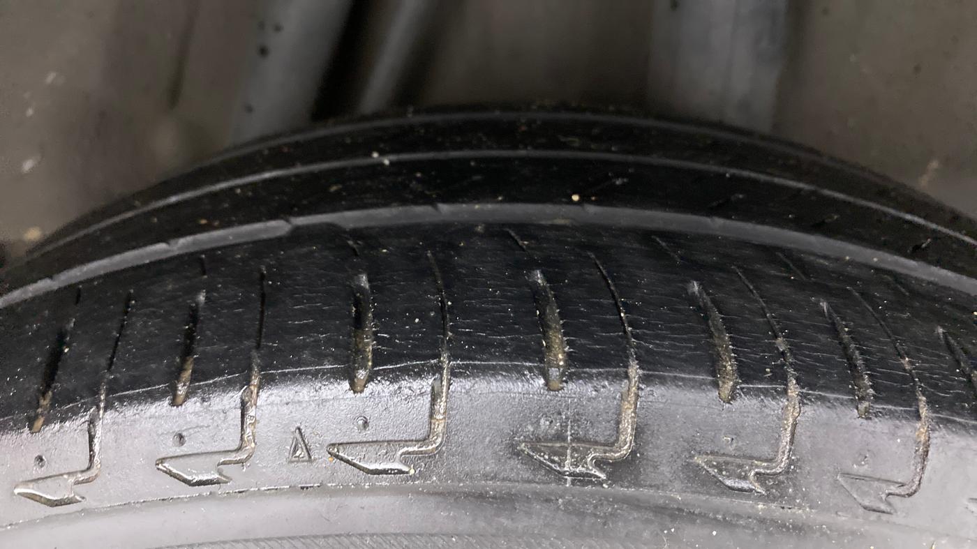 2017 Honda City 1.5L I-VTEC VX CVT, Petrol, Automatic, 41,372 km, Left Rear Tyre Tread