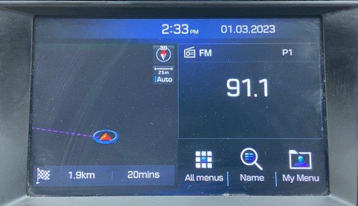 2019 Hyundai Verna 1.6 VTVT SX (O) AT, Petrol, Automatic, 70,764 km, Touchscreen Infotainment System