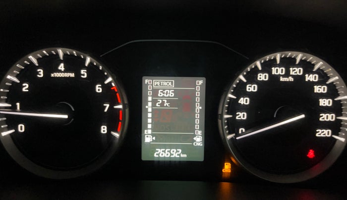 2023 Maruti BREZZA VXI S-CNG, CNG, Manual, 26,684 km, Odometer Image