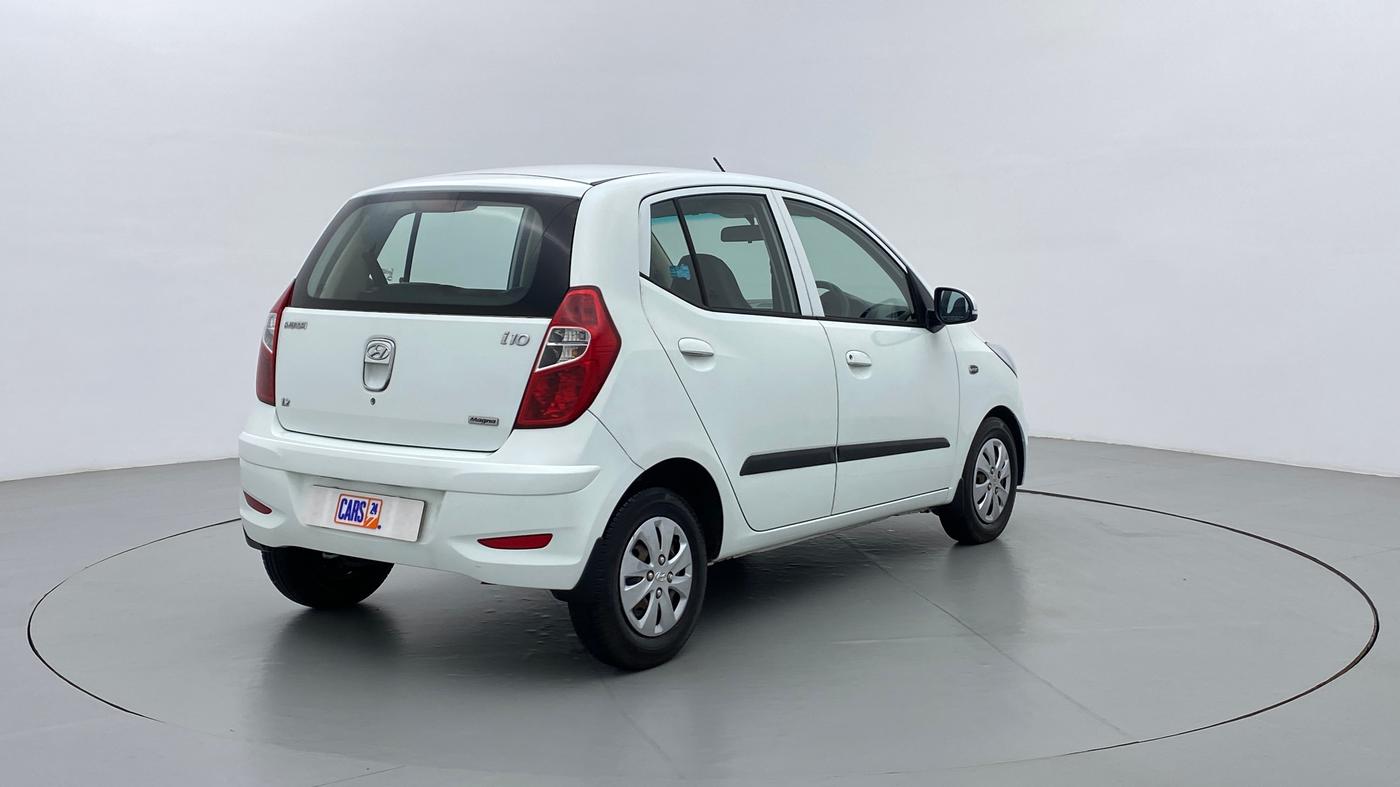2012 Hyundai i10 MAGNA 1.2 KAPPA2, Petrol, Manual, 1,23,067 km, Right Back Diagonal