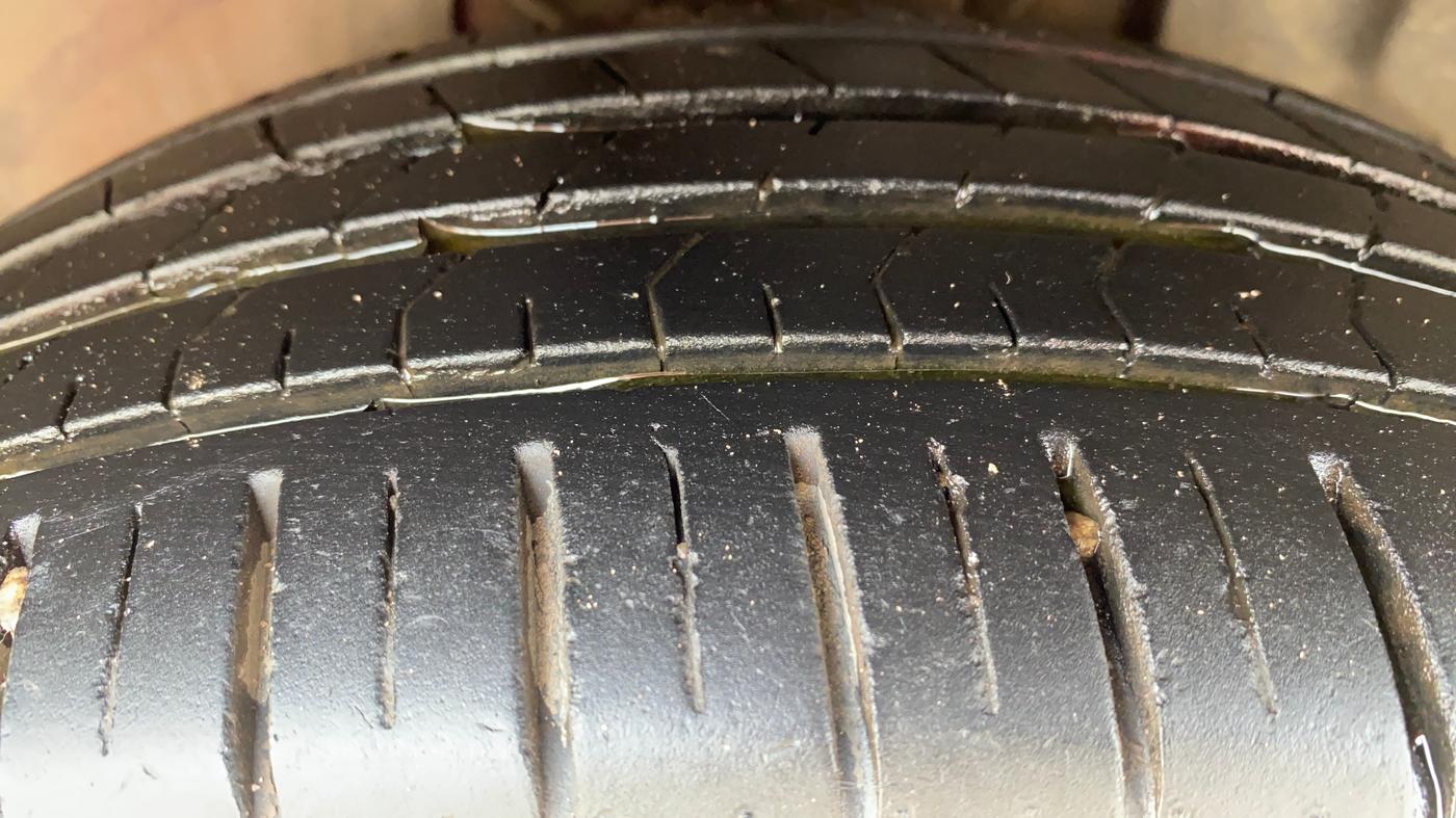 2020 Tata ALTROZ XT PETROL, Petrol, Manual, 82,279 km, Left Front Tyre Tread