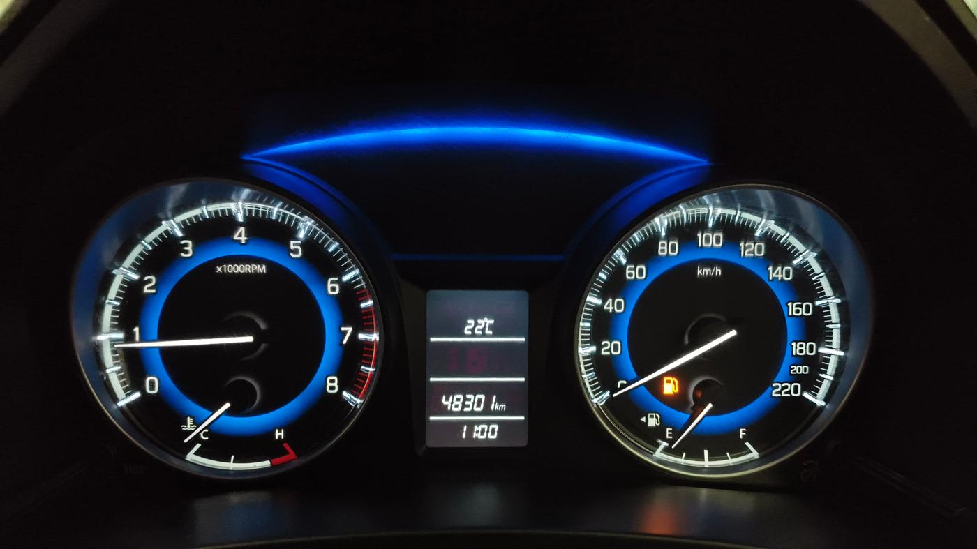2020 Maruti Baleno DELTA PETROL 1.2, Petrol, Manual, 48,301 km, Odometer Image