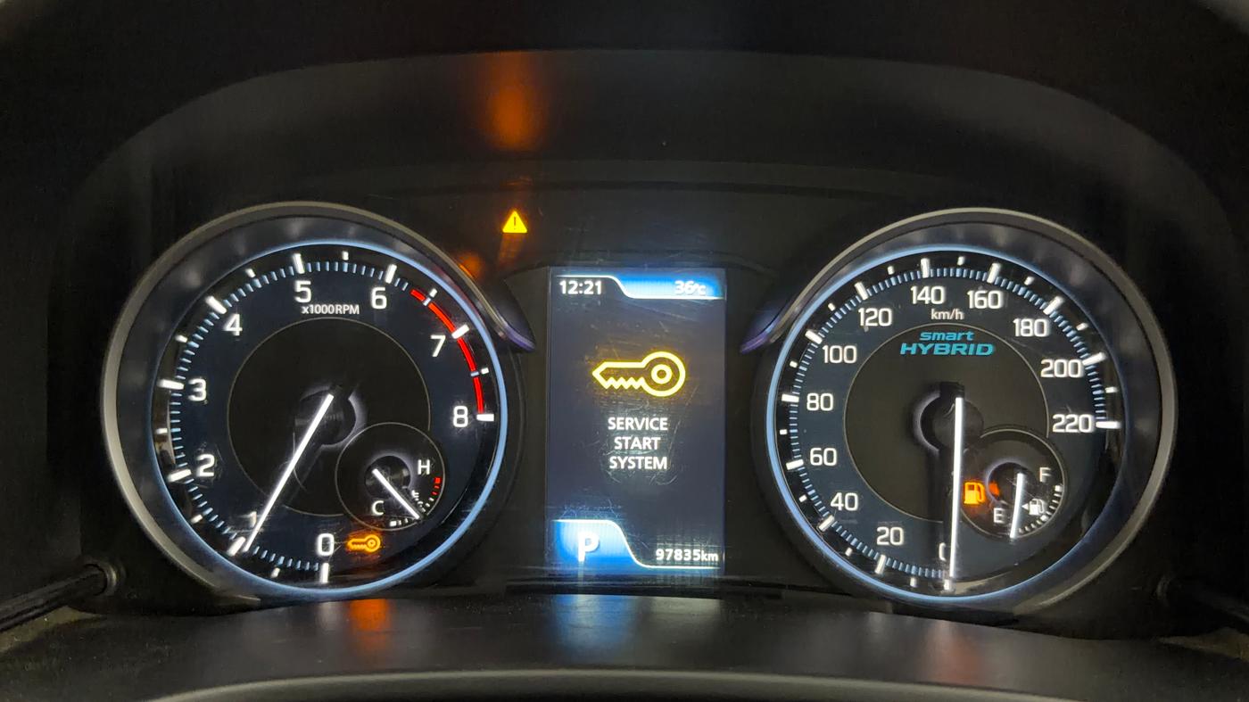 2022 Maruti Ertiga ZXI AT SHVS, Petrol, Automatic, 97,824 km, Odometer Image