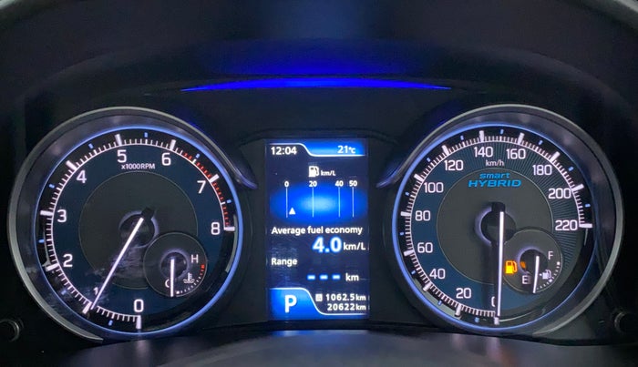 2021 Maruti XL6 ALPHA AT, Petrol, Automatic, 20,776 km, Odometer Image
