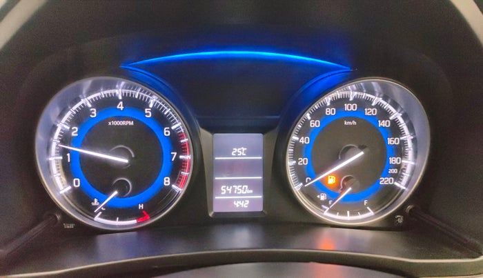 2018 Maruti Baleno DELTA PETROL 1.2, Petrol, Manual, 54,749 km, Odometer Image