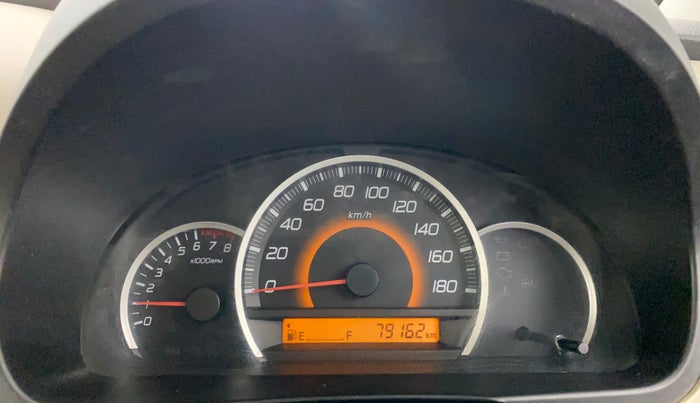 2013 Maruti Wagon R 1.0 VXI, Petrol, Manual, 79,156 km, Odometer Image