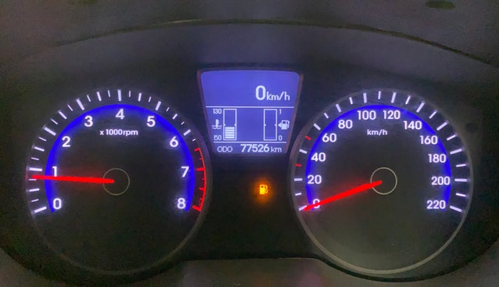 2014 Hyundai i20 ASTA 1.2, Petrol, Manual, 77,526 km, Odometer Image
