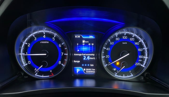 2018 Maruti Baleno ALPHA CVT PETROL 1.2, Petrol, Automatic, 92,712 km, Odometer Image