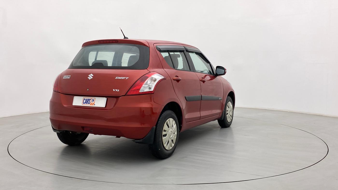 2013 Maruti Swift VXI D, Petrol, Manual, 70,769 km, Right Back Diagonal