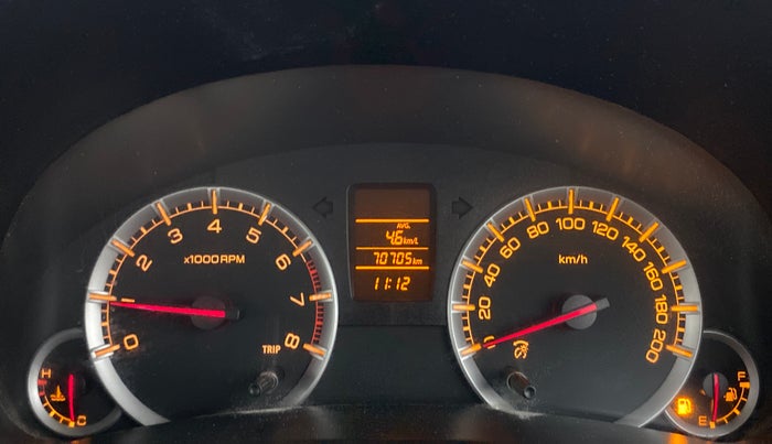 2013 Maruti Swift VXI D, Petrol, Manual, 70,769 km, Odometer Image