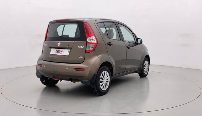 2010 Maruti Ritz VXI, Petrol, Manual, 91,149 km, Right Back Diagonal