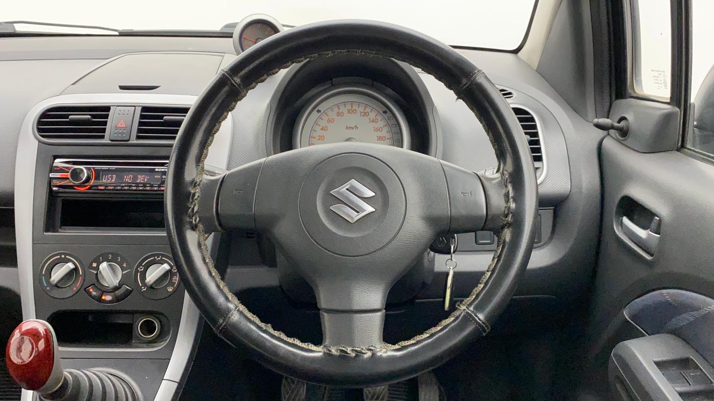 2010 Maruti Ritz VXI, Petrol, Manual, 91,149 km, Steering Wheel Close Up