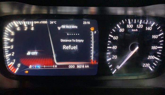 2020 Tata ALTROZ XZ PETROL, Petrol, Manual, 56,208 km, Odometer Image