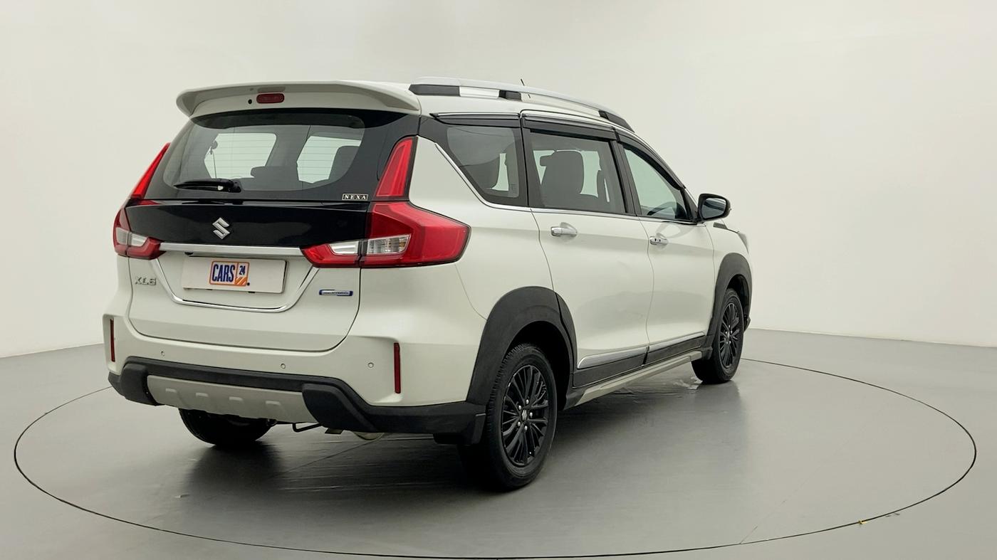 2019 Maruti XL6 ALPHA SHVS  MT, Petrol, Manual, 7,435 km, Right Back Diagonal