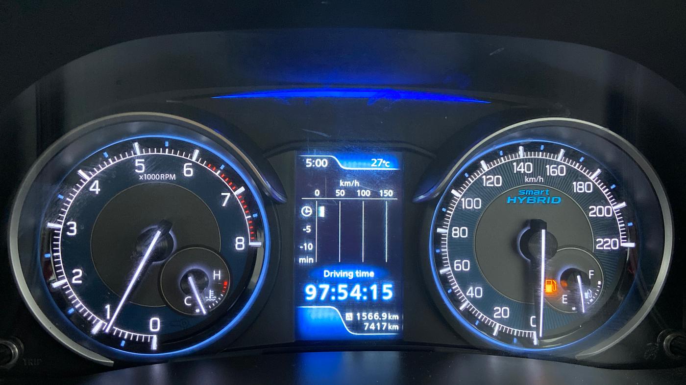 2019 Maruti XL6 ALPHA SHVS  MT, Petrol, Manual, 7,435 km, Odometer Image