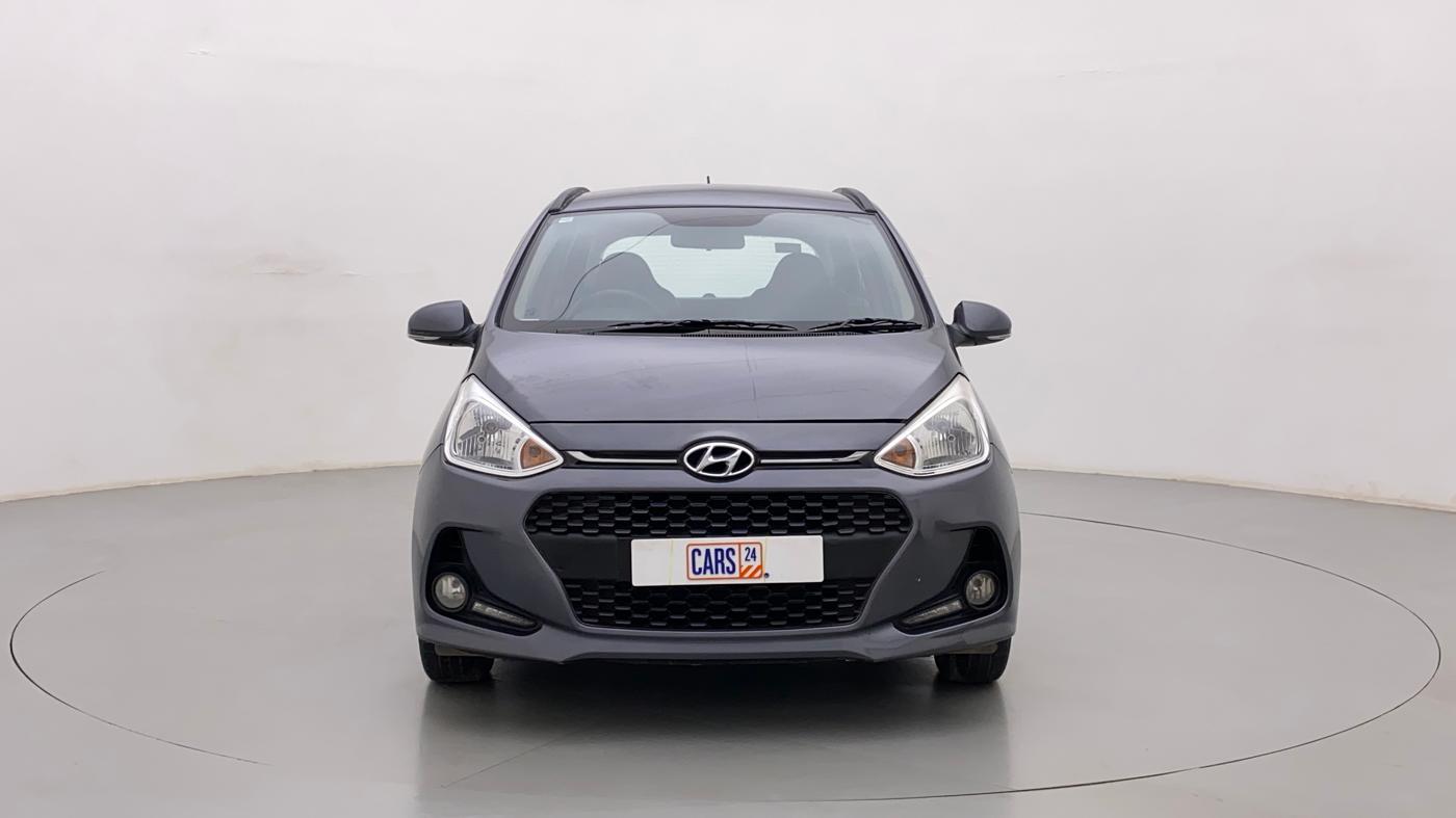 2017 Hyundai Grand i10 SPORTZ (O) 1.2 KAPPA VTVT, Petrol, Manual, 56,509 km, Front