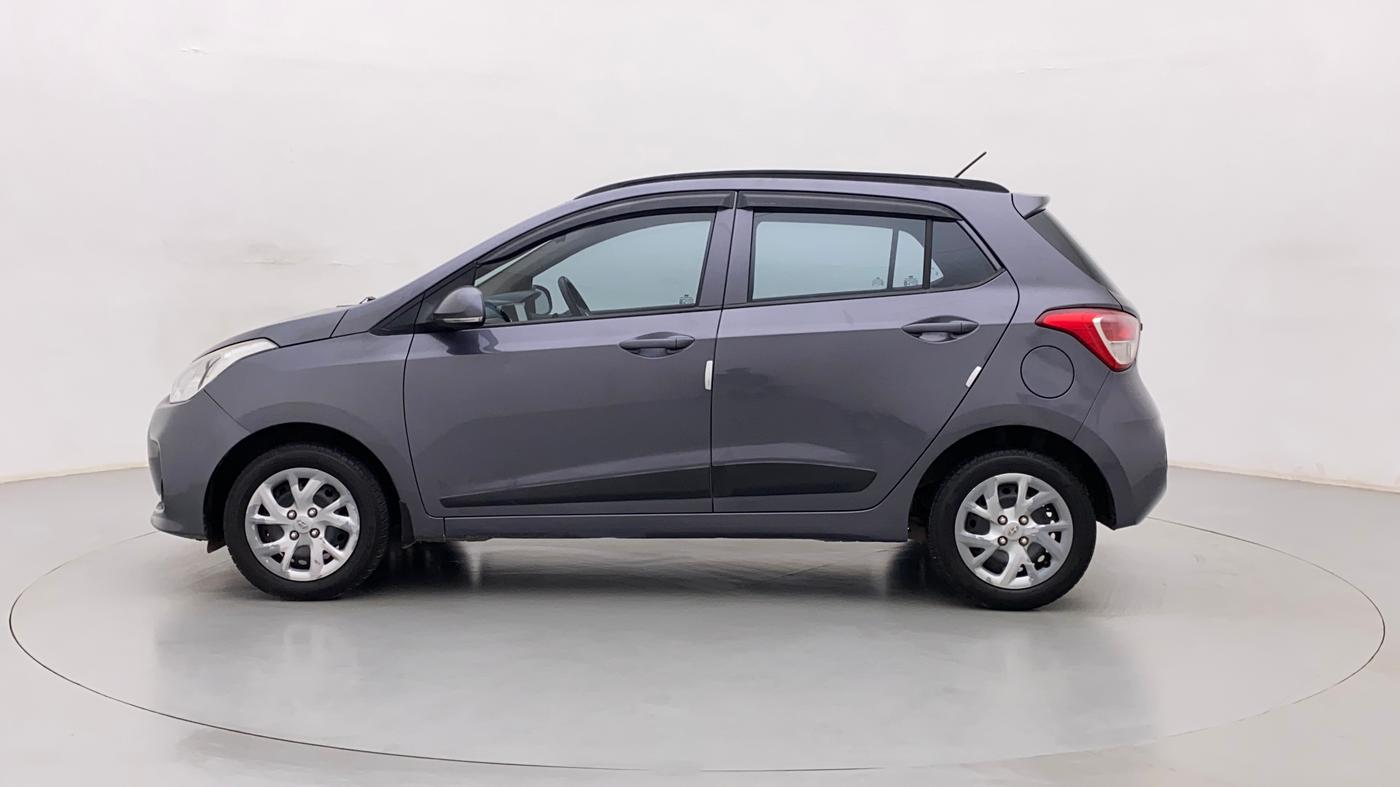 2017 Hyundai Grand i10 SPORTZ (O) 1.2 KAPPA VTVT, Petrol, Manual, 56,509 km, Left Side