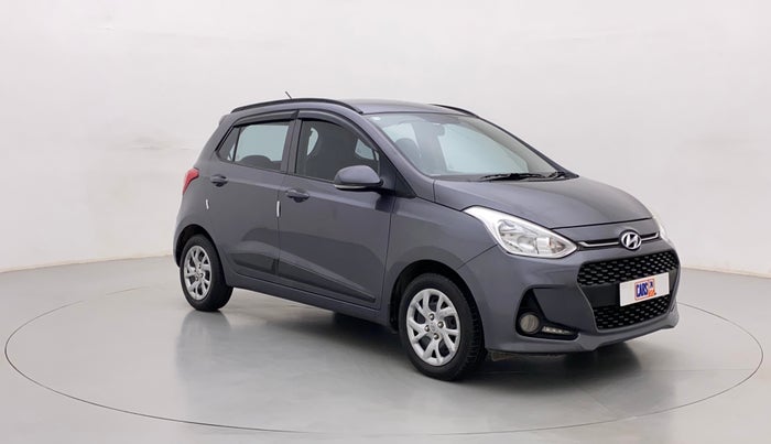 2017 Hyundai Grand i10 SPORTZ (O) 1.2 KAPPA VTVT, Petrol, Manual, 56,509 km, Right Front Diagonal