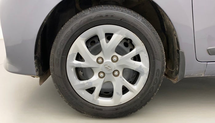 2017 Hyundai Grand i10 SPORTZ (O) 1.2 KAPPA VTVT, Petrol, Manual, 56,509 km, Left Front Wheel