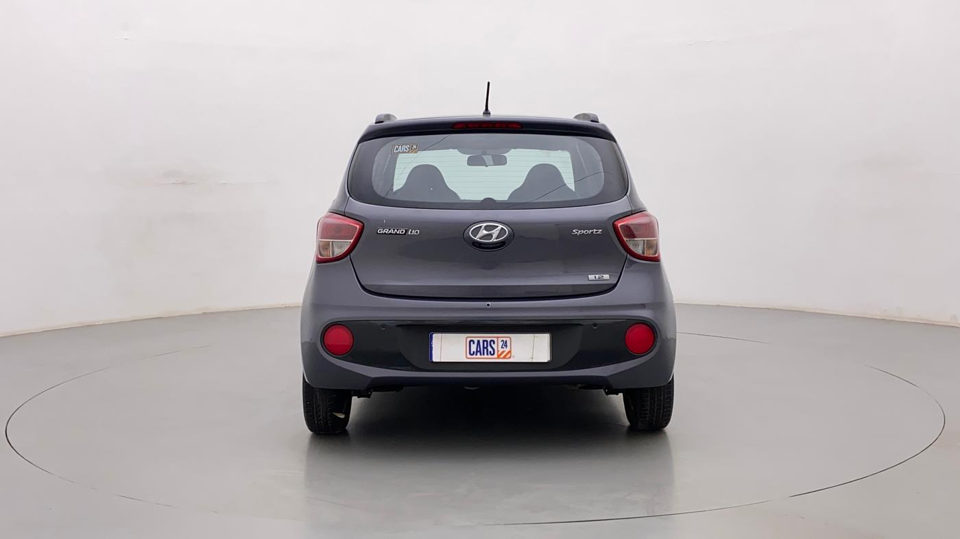 2017 Hyundai Grand i10 SPORTZ (O) 1.2 KAPPA VTVT, Petrol, Manual, 56,509 km, Back/Rear