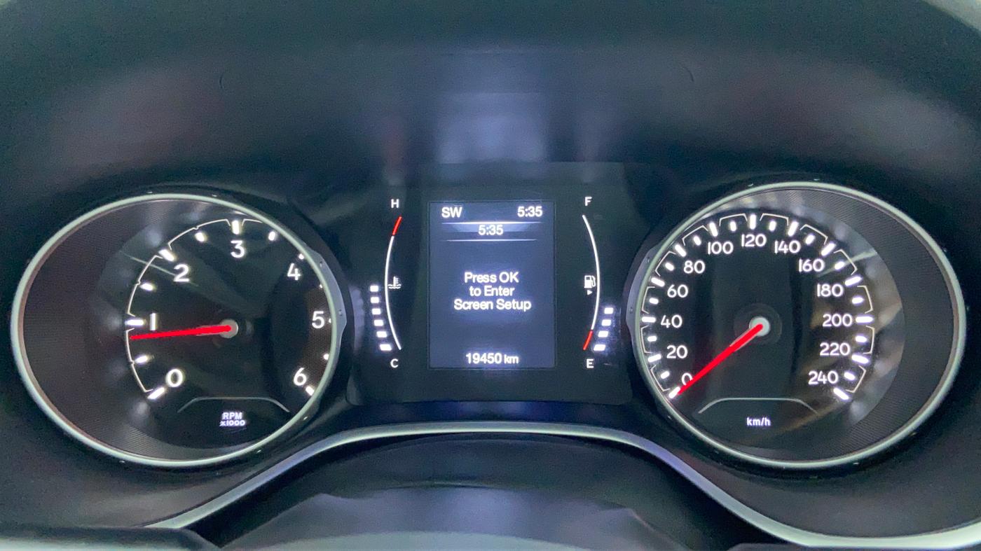 2018 Jeep Compass 2.0 LIMITED, Diesel, Manual, 20,574 km, Odometer View