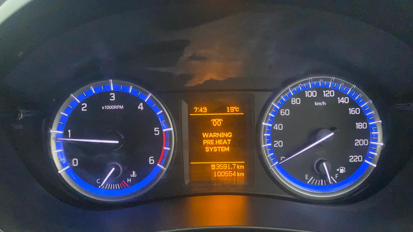 2015 Maruti S Cross ZETA 1.6, Diesel, Manual, 1,00,581 km, Odometer Image