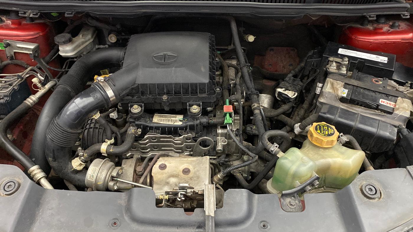 2019 Tata NEXON XZA PLUS PETROL, Petrol, Automatic, 83,425 km, Engine View
