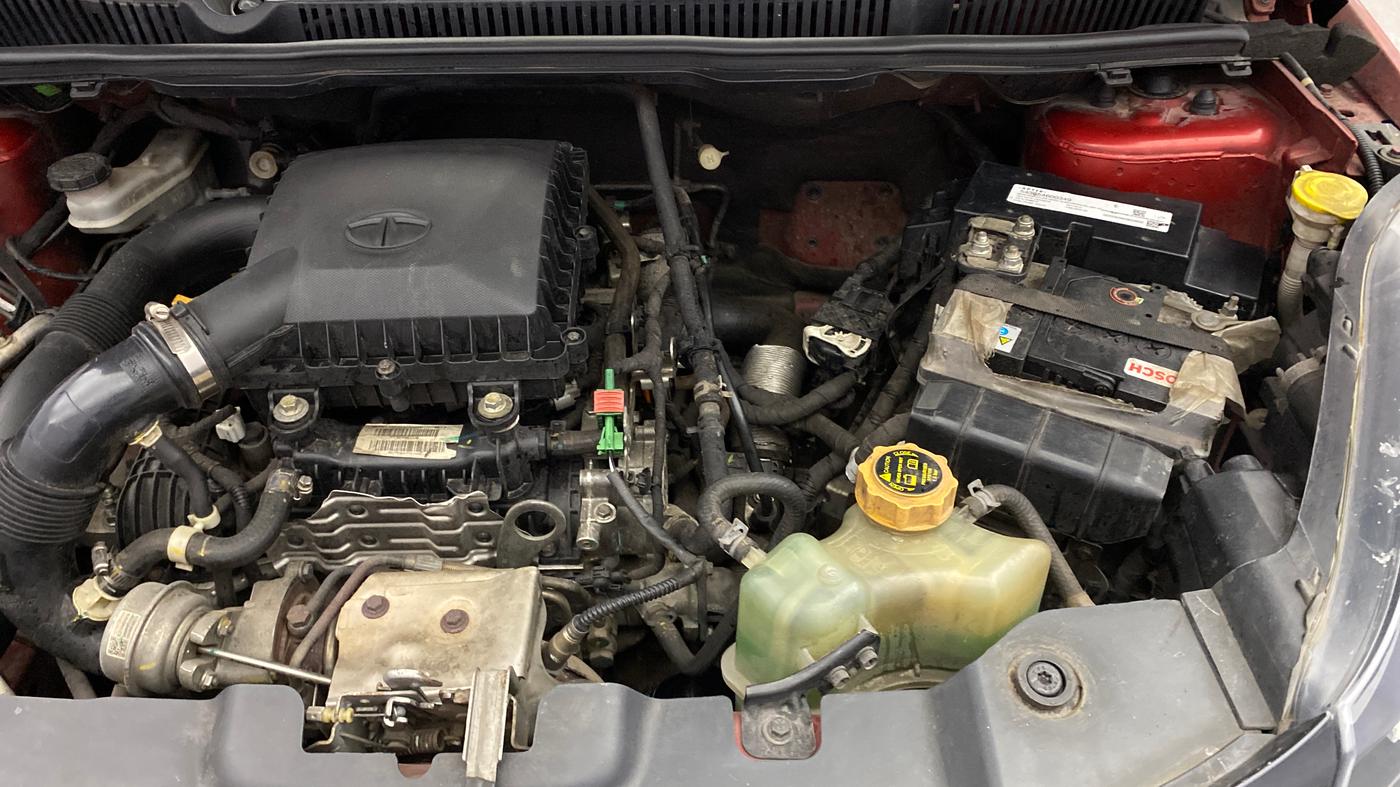 2019 Tata NEXON XZA PLUS PETROL, Petrol, Automatic, 83,425 km, Engine View - Left