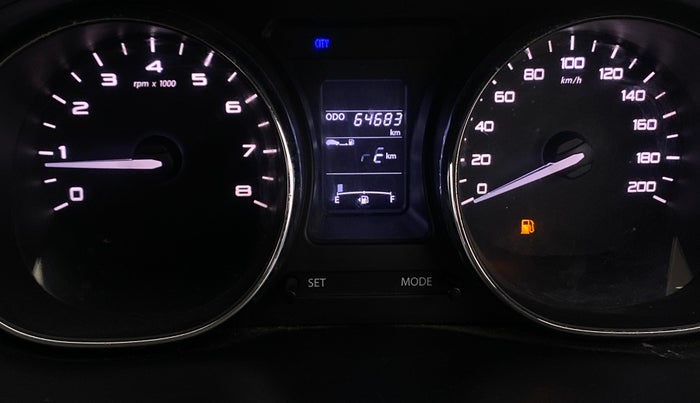 2019 Tata Tiago XZ PLUS PETROL, Petrol, Manual, 64,679 km, Odometer Image