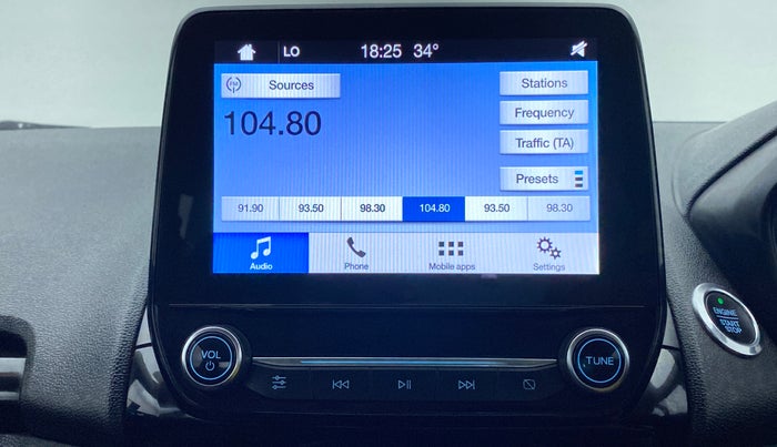 2018 Ford Ecosport 1.5 TITANIUM TI VCT, Petrol, Manual, 30,993 km, Infotainment System