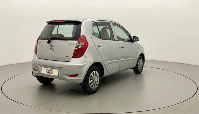 2013 Hyundai i10 SPORTZ 1.2 AT, Petrol, Automatic, 16,843 km, Right Back Diagonal