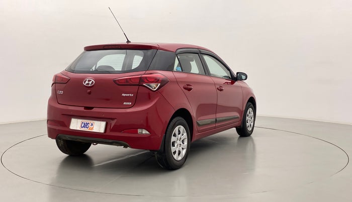 2016 Hyundai Elite i20 Sportz 1.2 VTVT MT, Petrol, Manual, 32,466 km, Right Back Diagonal
