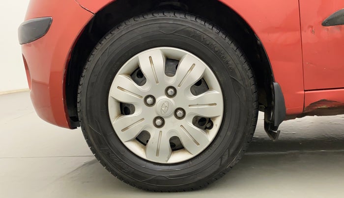 2010 Hyundai i10 SPORTZ 1.2, Petrol, Manual, 1,04,414 km, Left Front Wheel