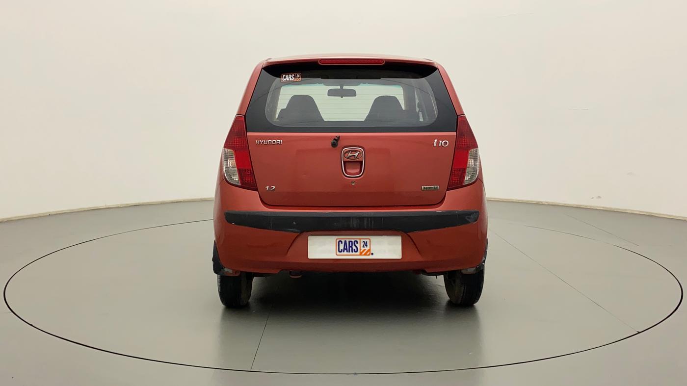 2010 Hyundai i10 SPORTZ 1.2, Petrol, Manual, 1,04,414 km, Back/Rear