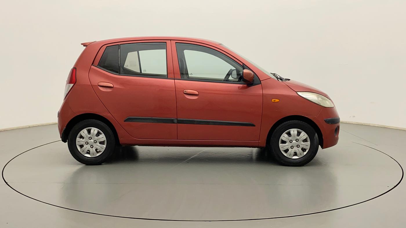 2010 Hyundai i10 SPORTZ 1.2, Petrol, Manual, 1,04,414 km, Right Side View