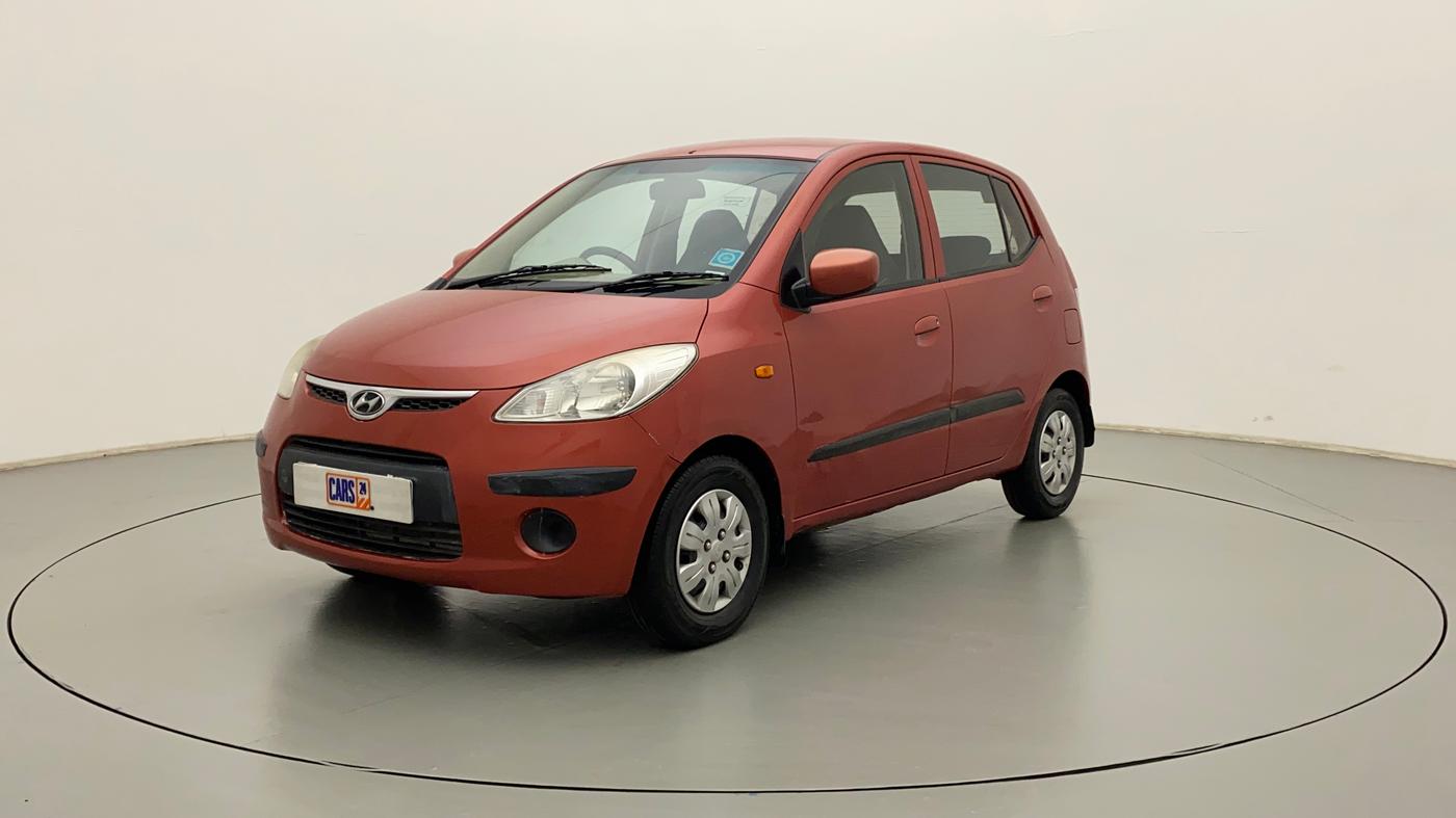 2010 Hyundai i10 SPORTZ 1.2, Petrol, Manual, 1,04,414 km, Left Front Diagonal
