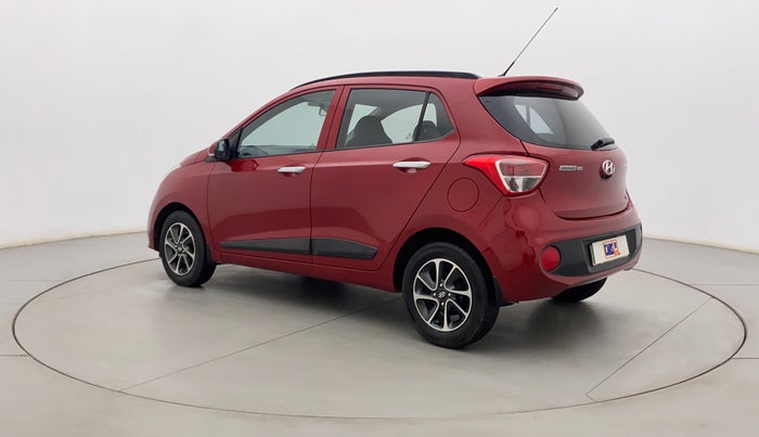 2017 Hyundai Grand i10 ASTA 1.2 KAPPA VTVT, Petrol, Manual, 36,505 km, Left Back Diagonal