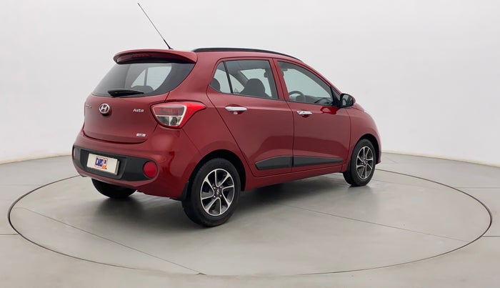 2017 Hyundai Grand i10 ASTA 1.2 KAPPA VTVT, Petrol, Manual, 36,505 km, Right Back Diagonal