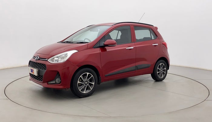 2017 Hyundai Grand i10 ASTA 1.2 KAPPA VTVT, Petrol, Manual, 36,505 km, Left Front Diagonal