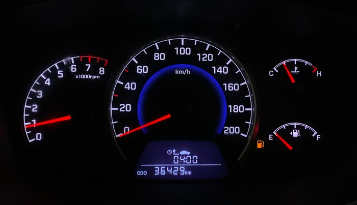 2017 Hyundai Grand i10 ASTA 1.2 KAPPA VTVT, Petrol, Manual, 36,505 km, Odometer Image
