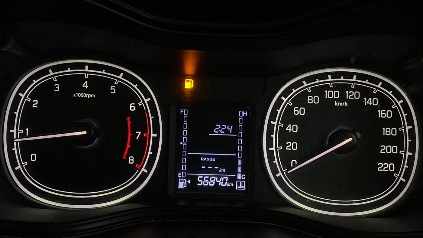 2021 Maruti Vitara Brezza VXI, CNG, Manual, 57,443 km, Odometer Image