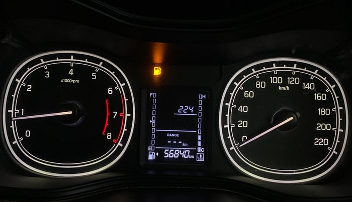 2021 Maruti Vitara Brezza VXI, CNG, Manual, 56,829 km, Odometer Image