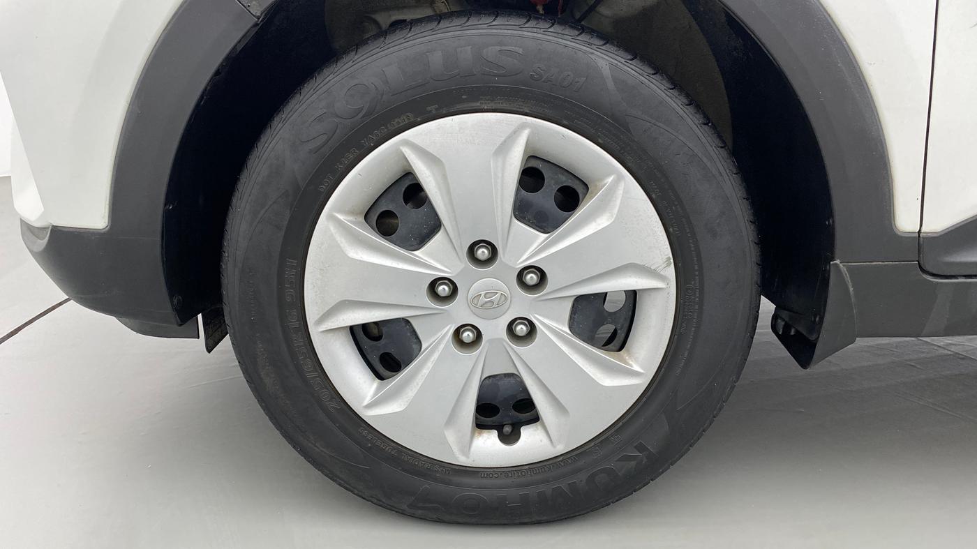 2019 Hyundai Creta E PLUS 1.6 PETROL, Petrol, Manual, 43,963 km, Left Front Wheel