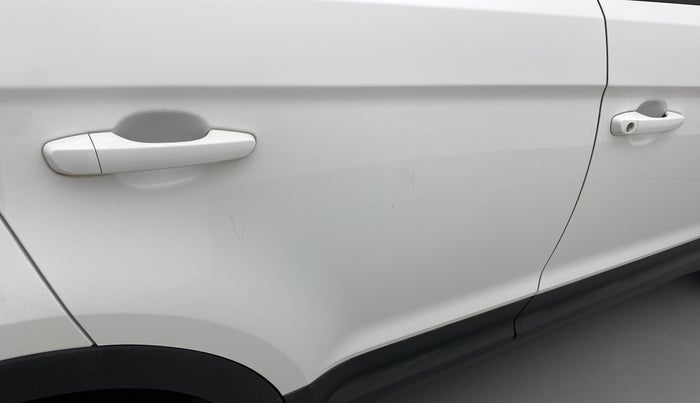 2019 Hyundai Creta E PLUS 1.6 PETROL, Petrol, Manual, 43,963 km, Right rear door - Minor scratches