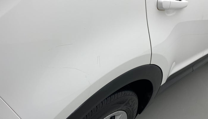 2019 Hyundai Creta E PLUS 1.6 PETROL, Petrol, Manual, 43,963 km, Right quarter panel - Minor scratches